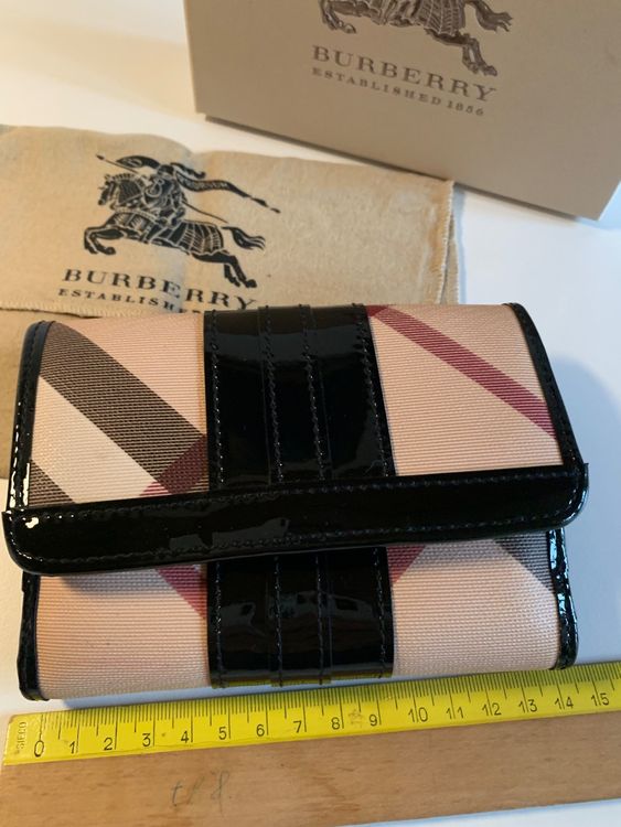 burberry portemonnaie klein