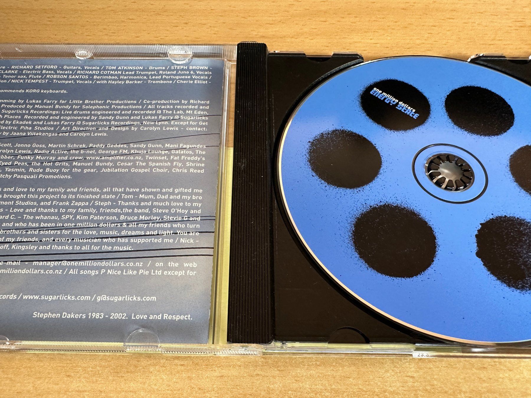 CD: One Million Dollars – Energy State – Usato da Rikon im Tösstal venduto da Alpenmutz 2