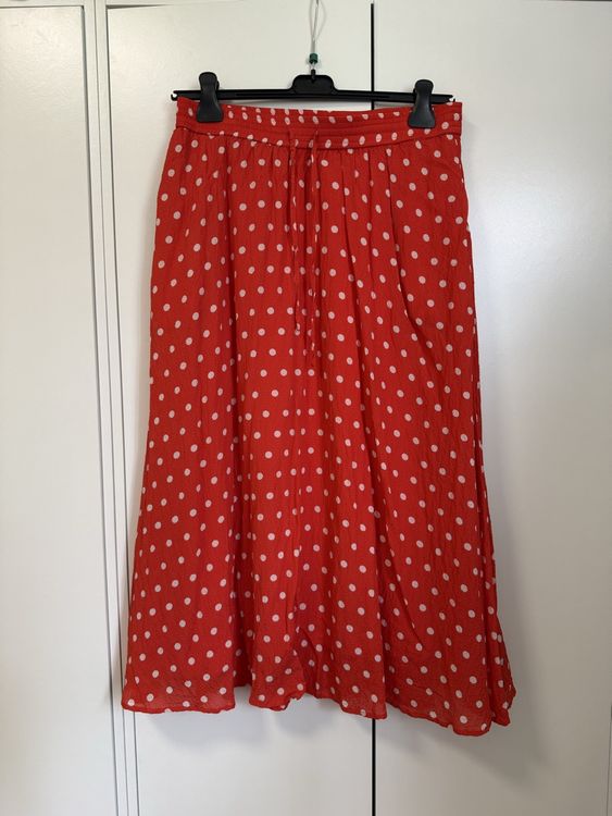Jupe Essentiel Antwerp Aspect Satiné Bleu Et Noir - Perles, Sequins, Broderies, Taille 36, Longueur 60 Cm