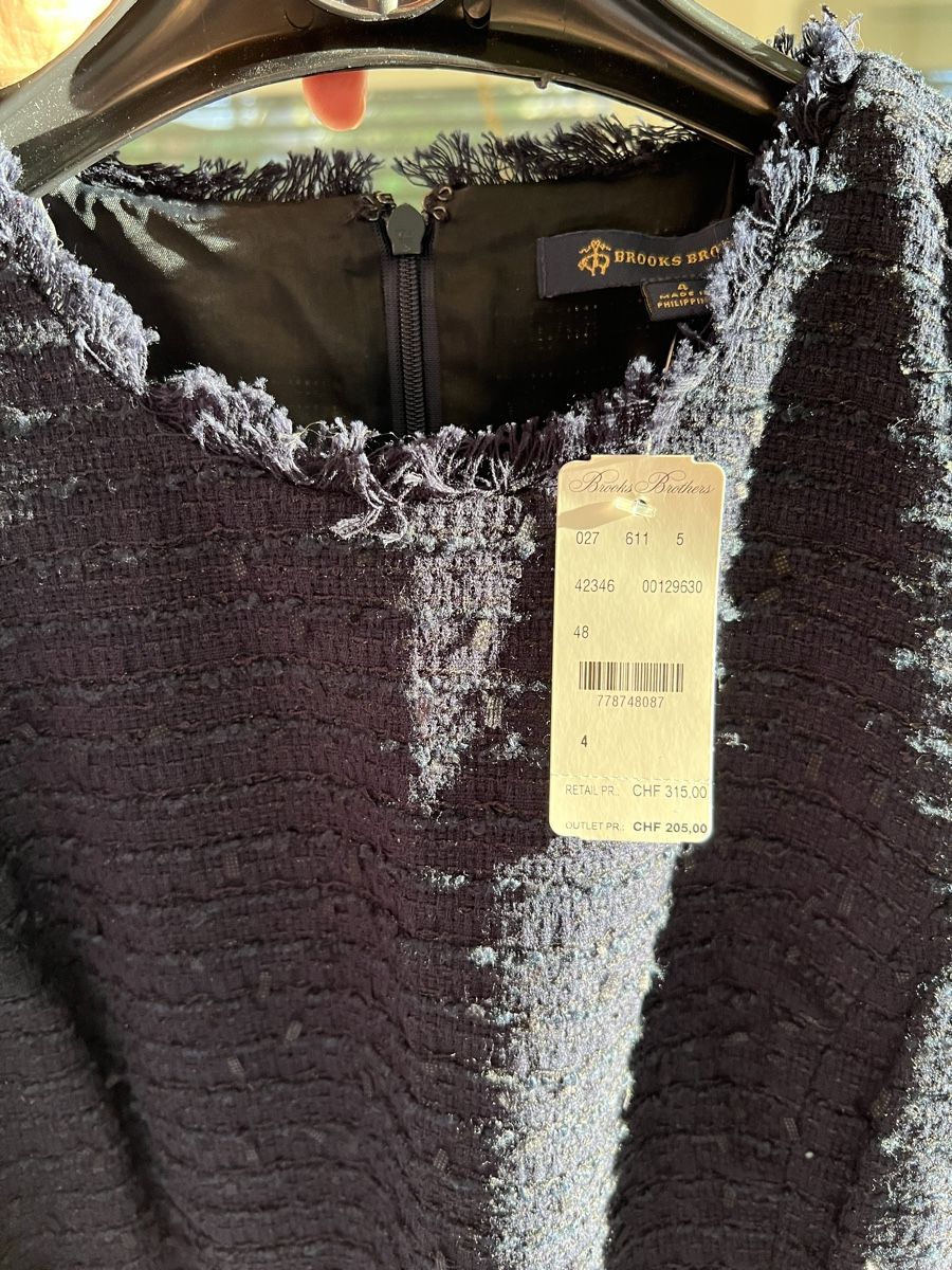 Brooks Kleider: Tweed classic dress – Neu und originalverpackt aus Corsier GE von Karol_save_planet 4