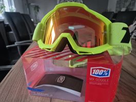 Masque de cross 100% Accuri Jr, avec son emballage.