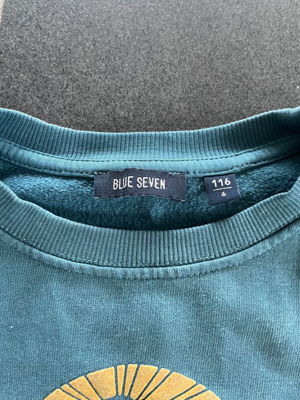 Pulls et sweat-shirts: Pullover / Sweatshirt Gr. 110/116 Blue Seven – D'occasion à Aesch ZH par lawas 1