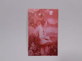 Colorierte vintage Postkarte