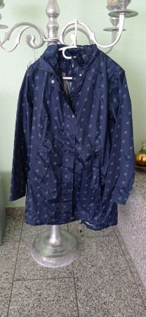 Regenjacke nulu New Look dunkelblau Grösse S mit Muster