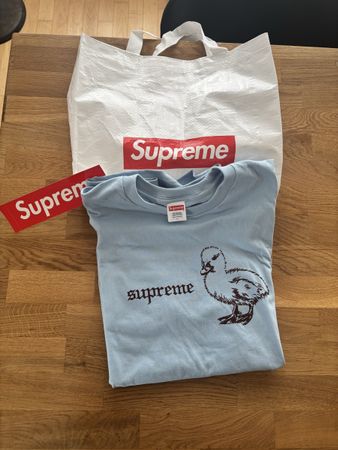 Supreme Duck Tee, Grösse L, Hellblau, Top Zustand!