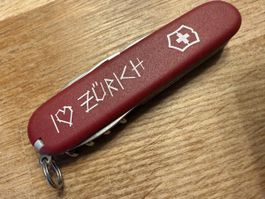 Victorinox Taschenmesser „ i love zürich „ Sackmesser