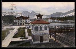 AK Goldau, Station der Arth-Rigi-Bergbahn