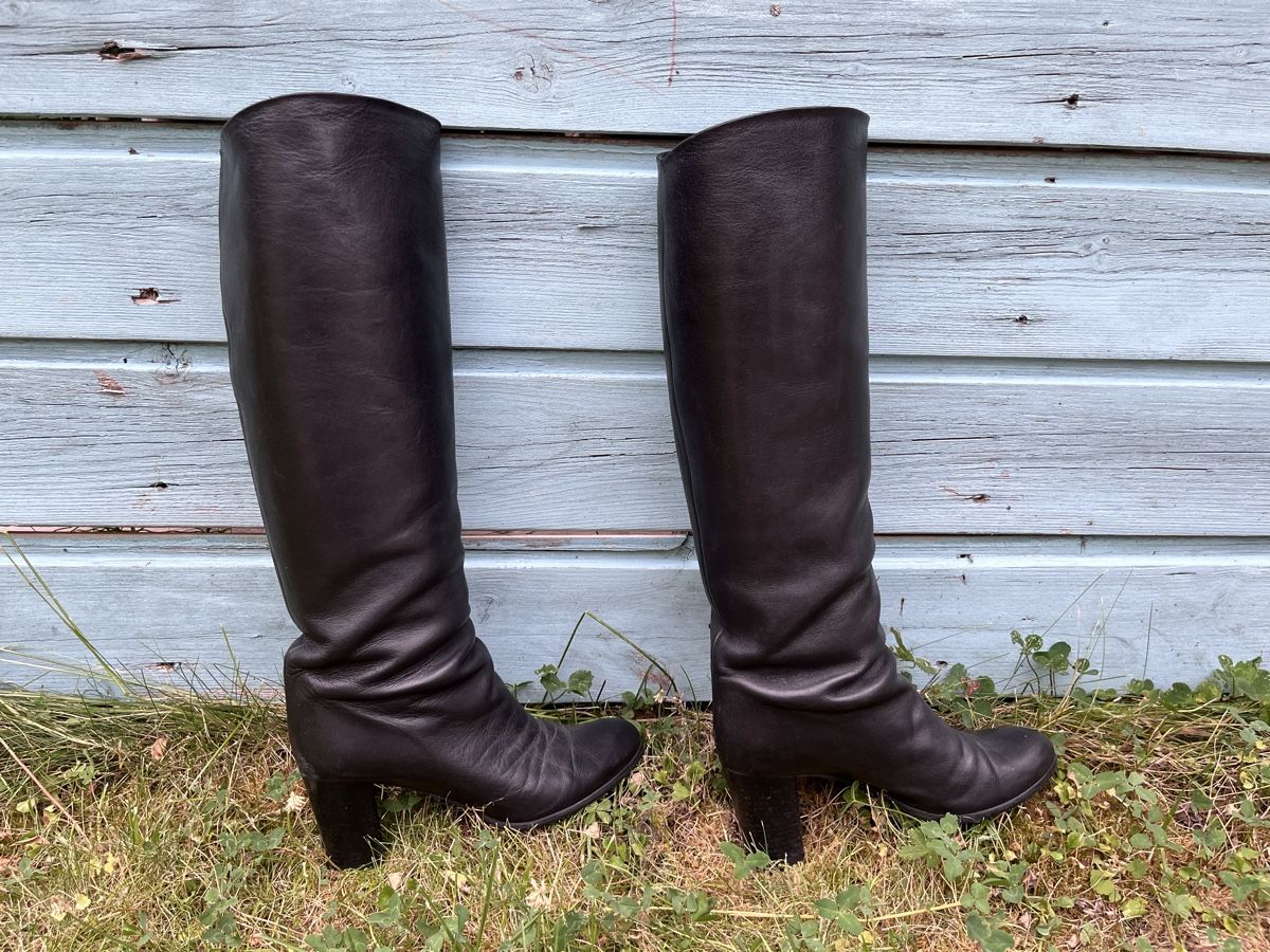 Scarpe da donna: Lederstiefel (Grösse 37) – Usato da Frauenfeld venduto da S0270115