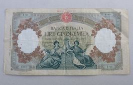 Italien ++ 5000 Lire (13. Agosto 1956)