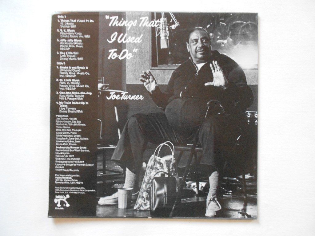 Schallplatten: JOE TURNER  -  THINGS THAT I USED TO DO – Gebraucht aus Bex von Giorgiob 1