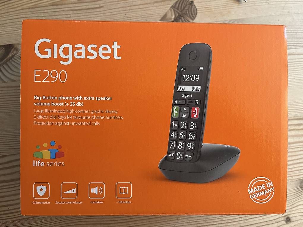 Telefone: Grosstasten Telefon Gigaset – Gebraucht aus Bern von koerperwahrnehmung 1