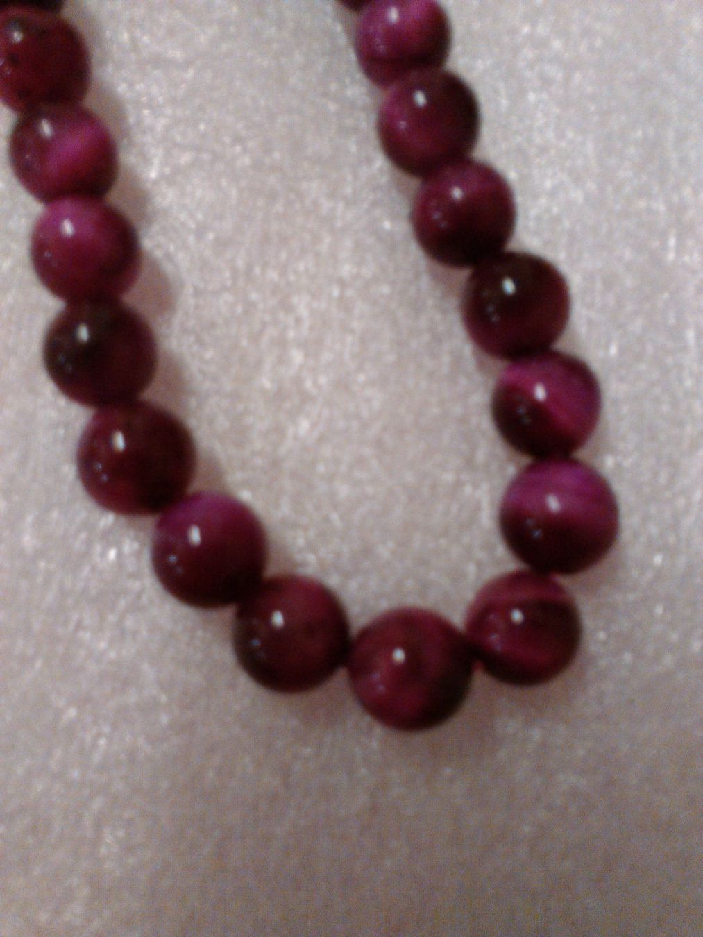 Catenine: STRAND KETTE AUS ECHT KATZENAUGEN – Nuovo (secondo la descrizione) da Basel venduto da bijoutrie_4 6
