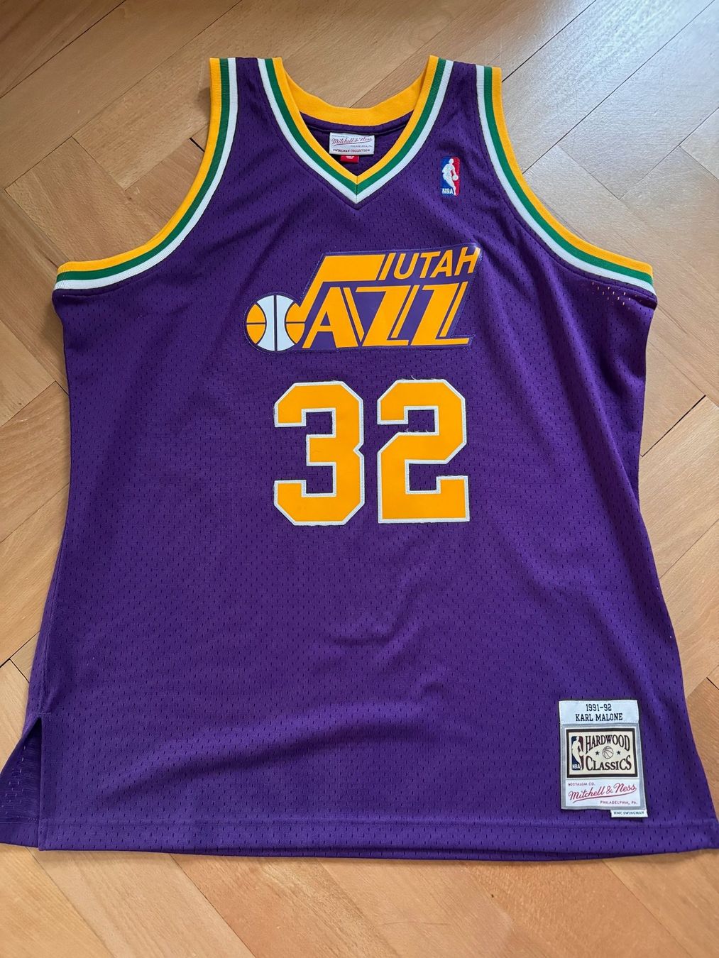 Mitchell & Ness Leibchen & Hosen: NBA Jersey Karl Malone, Utah Jazz – Neu (gemäss Beschreibung) aus Zürich von