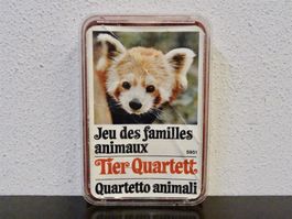 schönes altes Quartett TIER-QUARTETT
