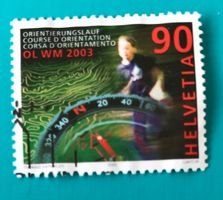 Nr.1083 mit Stempel Orientierungslauf Weltmeisterschaft 2003