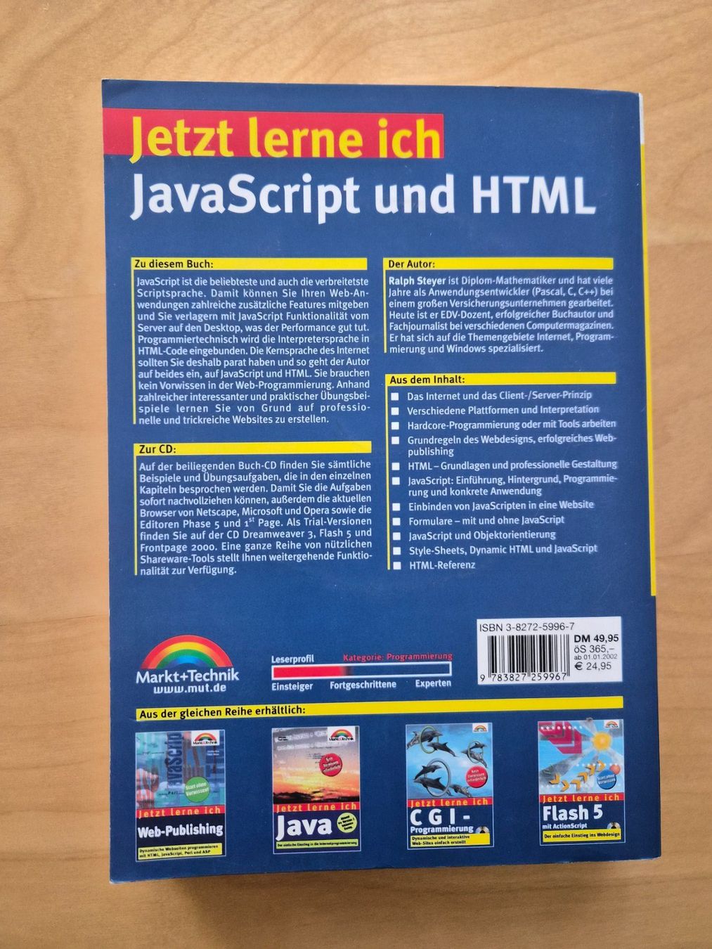 Libri: Jetzt lerne ich JavaScript und HTML - Start ohne Vorwissen – Usato da Alpnach Dorf venduto da findelmundo 1