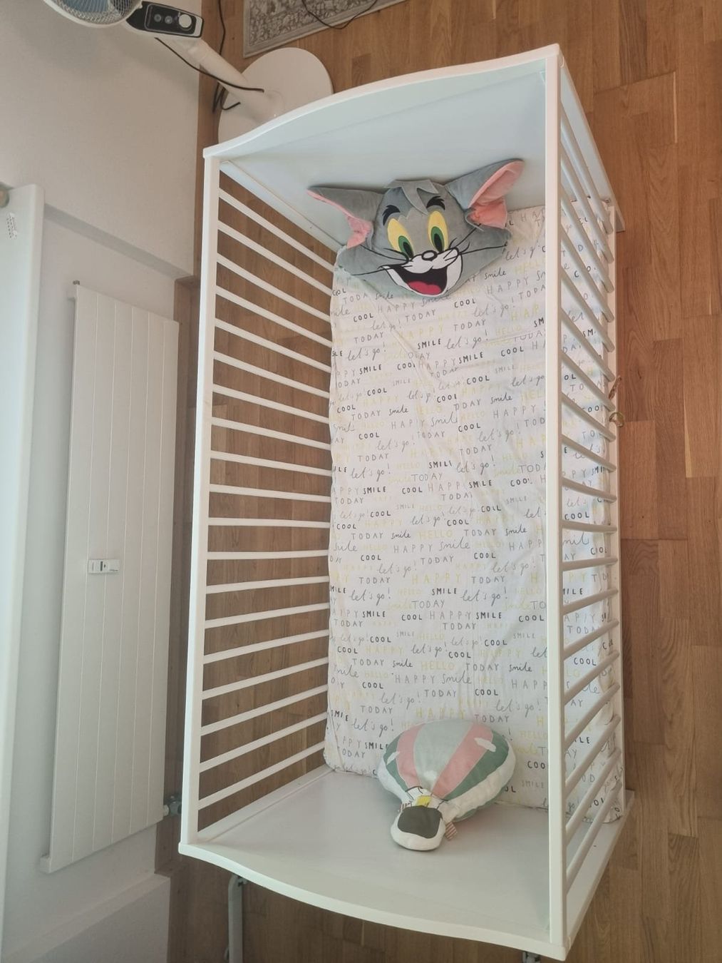 Ikea Lits: White baby crib + mattress – D'occasion à Uitikon Waldegg par nom_ply8 2