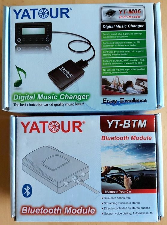Set Yatour Dig Music Changer/Bluet.Modul | Kaufen auf Ricardo