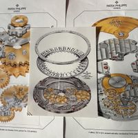 Patek Philippe Calibre 315 S QA Plakate 3 Stück Vintage