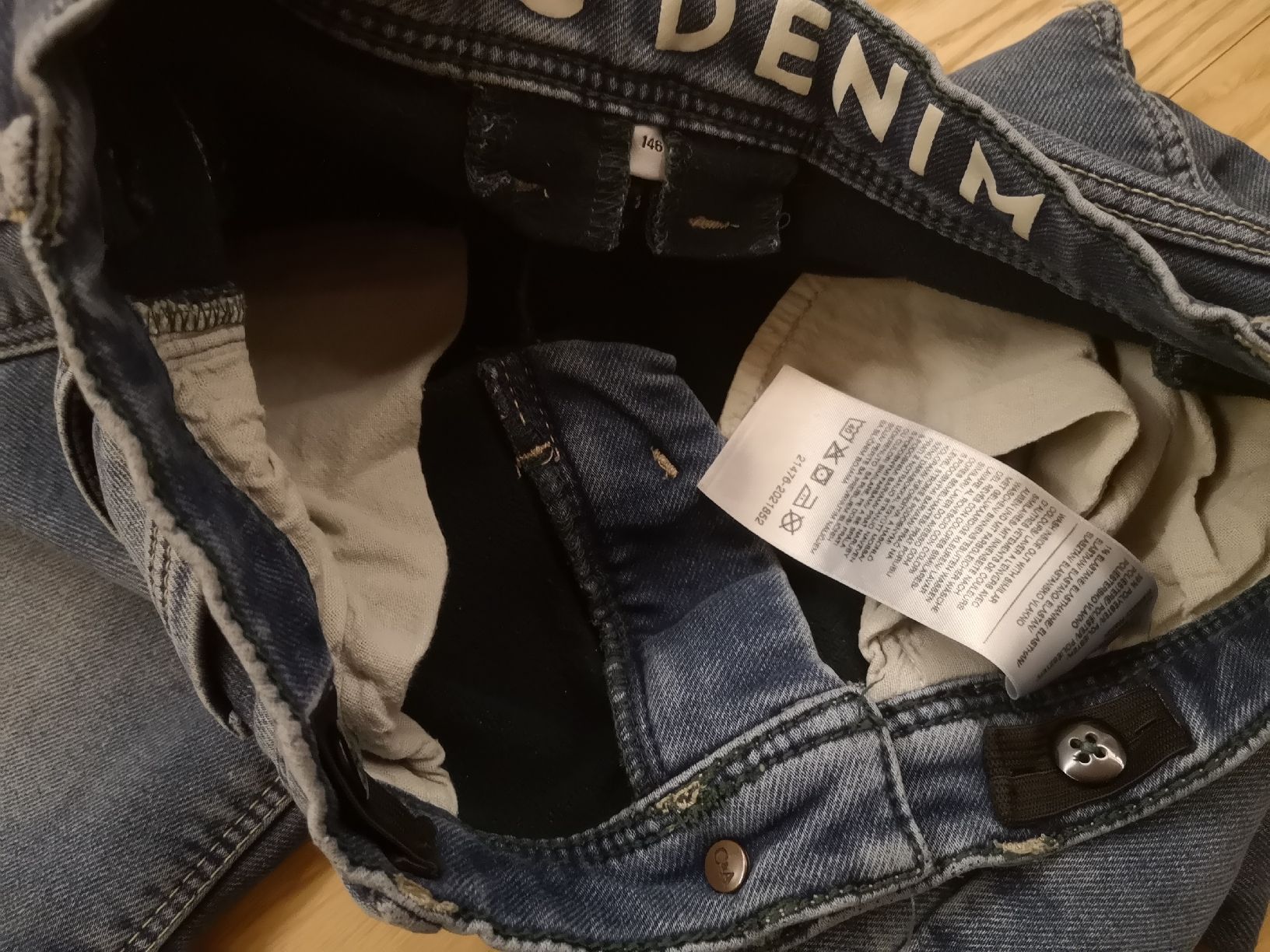 Pantaloni: Gefütterte Jeans Gr 146 – Usato da Vordemwald venduto da Esel04 4