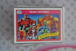 Marvel Universe 1990 Trading Cards - Alpha Flight