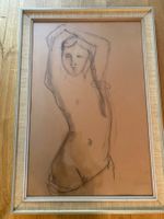 Original Studie Frauen Akt von Edmund Georg Pielmann