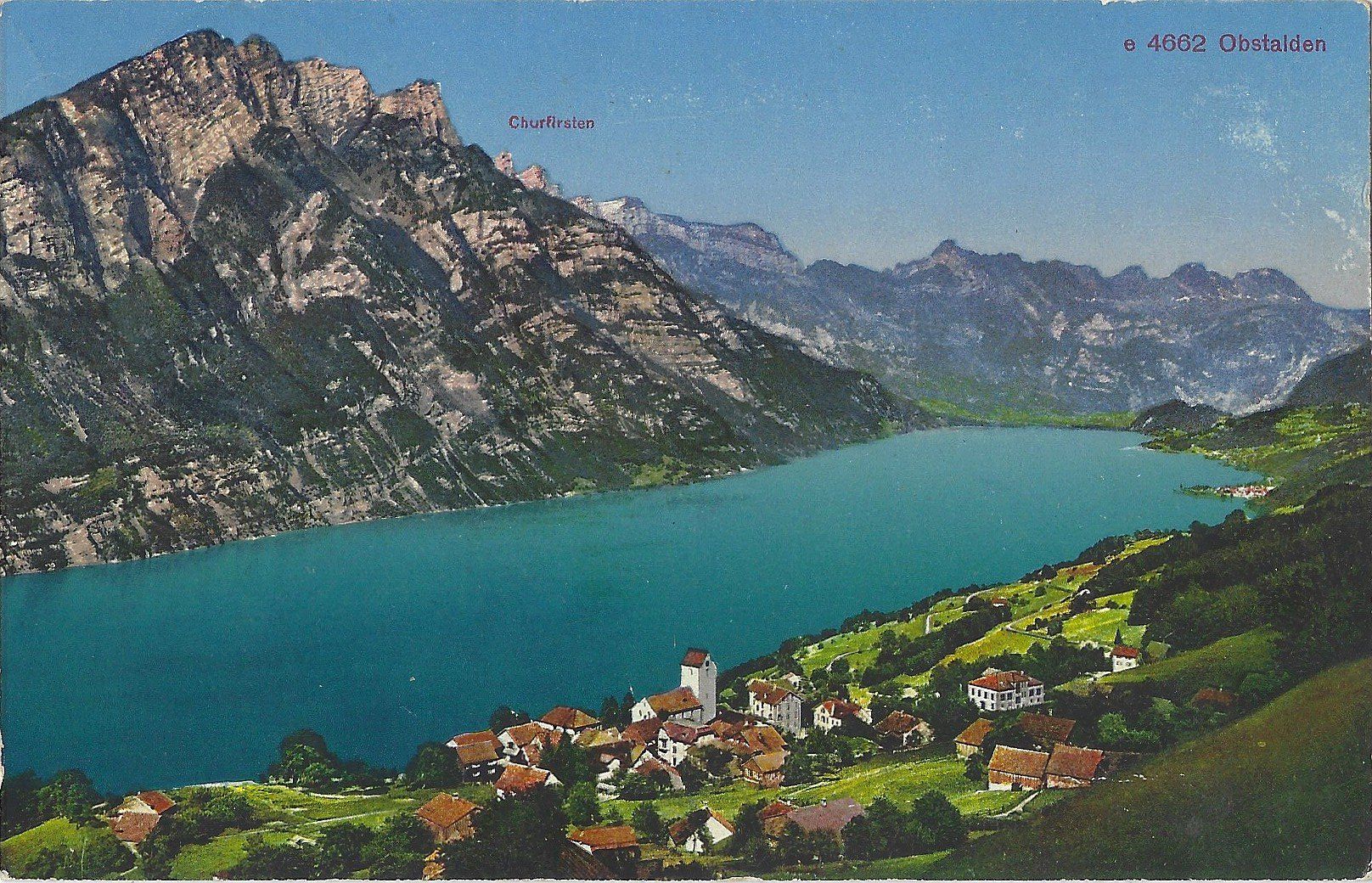 Cartoline postali: e  4662  Obstalden – Usato da Bütschwil venduto da Jackson1A