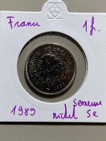 France - 1 franc - 1989 - semeuse 