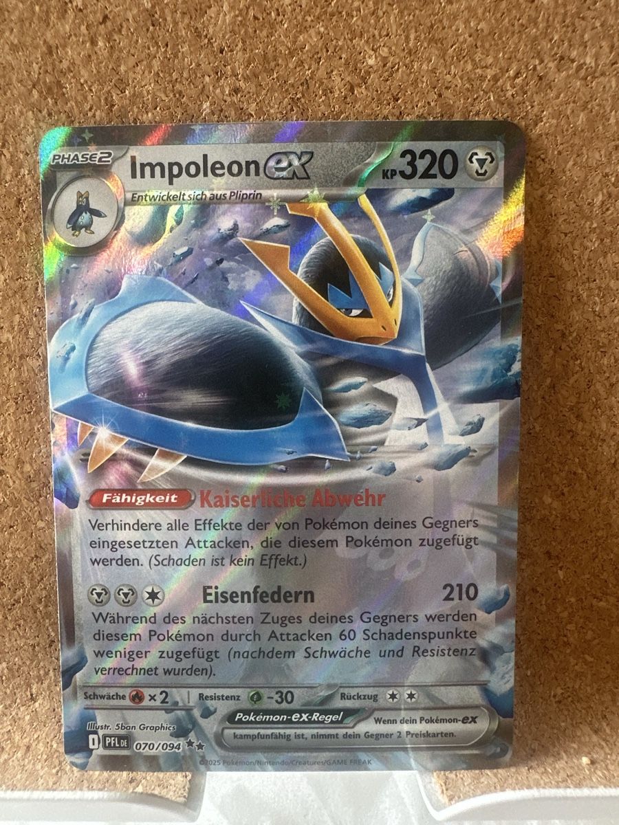 Karten: Pokémon Impoleon ex 070/094 – Gebraucht aus Goldach von Lenny0220