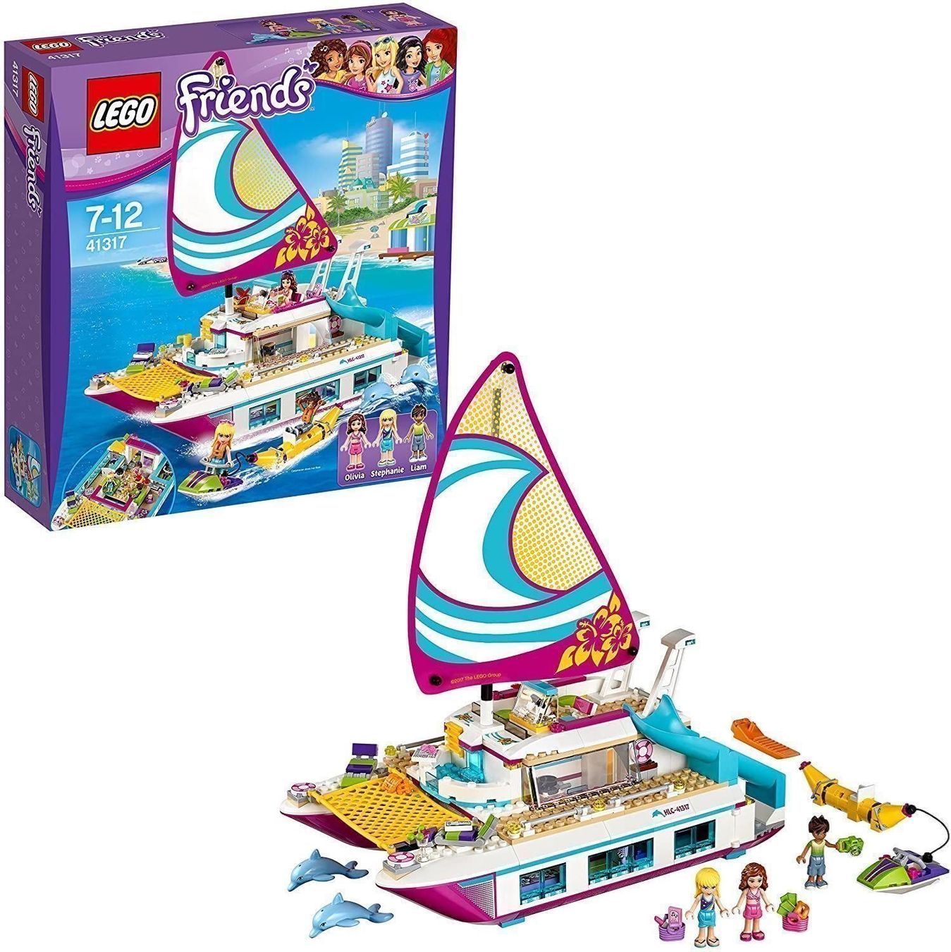Lego Giocattoli: Lego Friends Sonnenschein catamaran – Usato da Grüningen venduto da kleiderstar