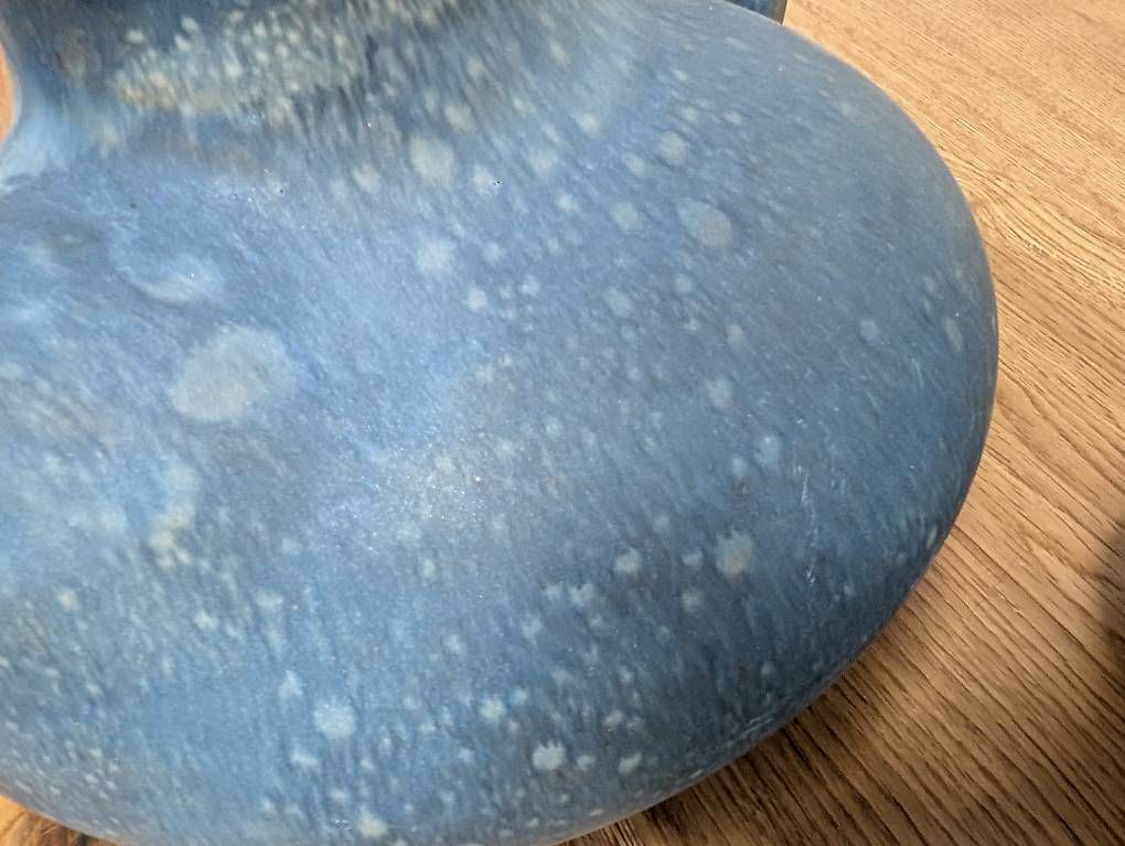 Set di piatti: Tee Set Töpferei handgefertigt blau – Usato da Laufen venduto da laufetaler 1