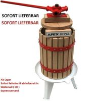 00064 - Obstpresse mit 1x Presstuch 6 Liter Beerenpresse