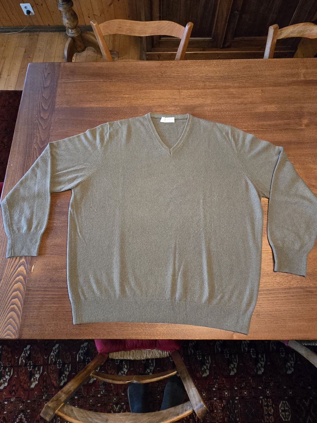 Maglioni & Felpe: Pullover uomo Andrè Maurice cashemere verde oliva – Nuovo (secondo la descrizione) da calpiogna venduto da dadalter