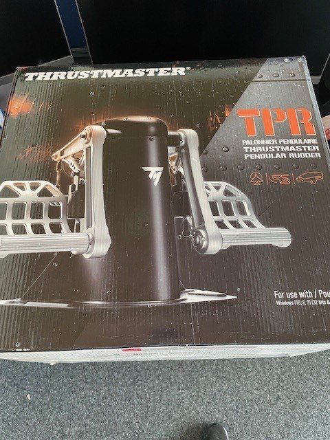 THRUSTMASTER TPR Pendular Rudder, PC (2960809) (Neu (gemäss ...