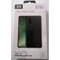 Back Cover Silicone Samsung Galaxy S20 Schwarz