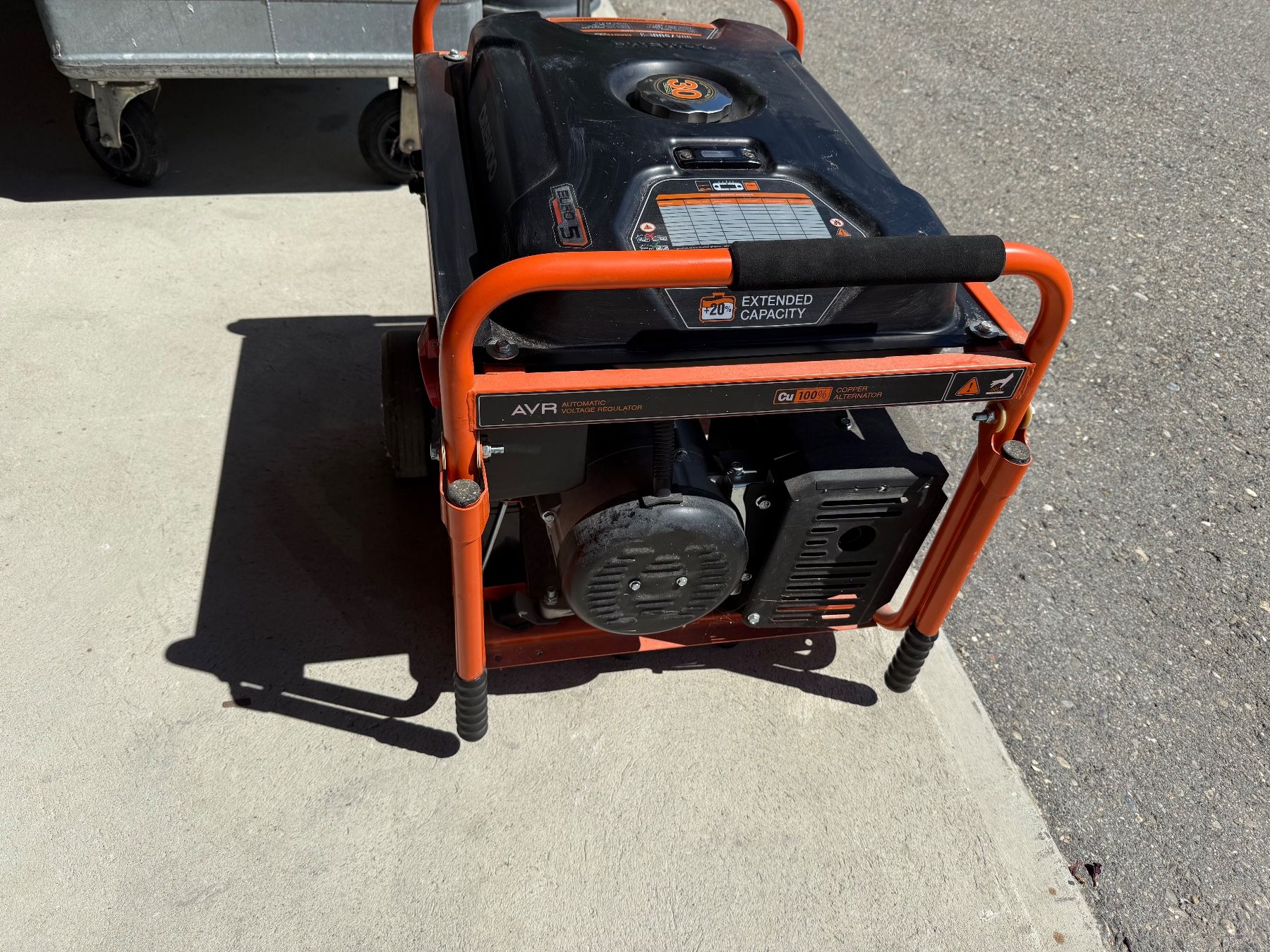 Generatori di corrente: DAEWOO Stromerzeuger 6000 Watt Benzin Generator neu – Nuovo (secondo la descrizione) da Biezwil venduto da Powertower 2