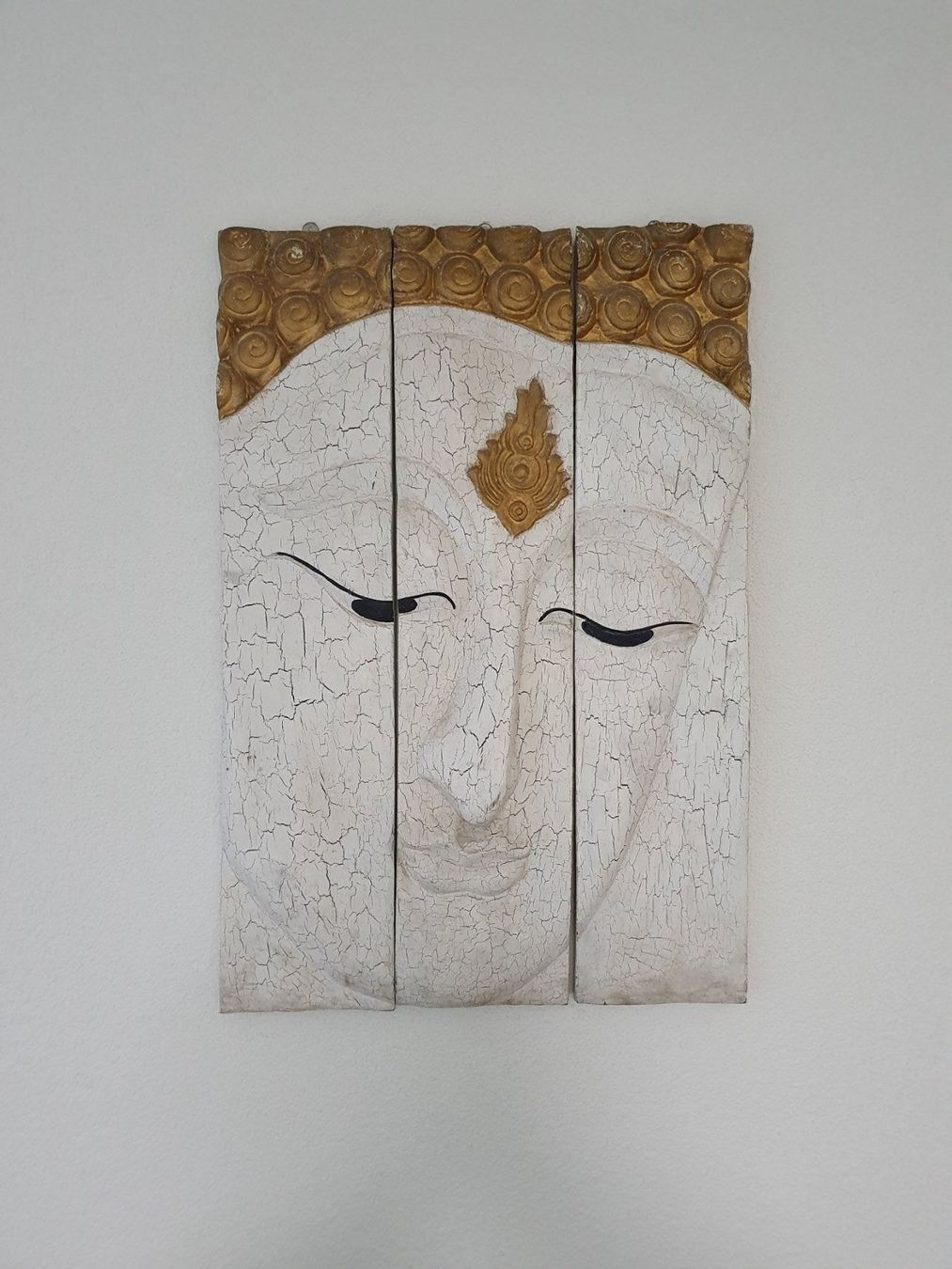 Sculture & Statue: Buddha Bild Holz 76 cm x 51 cm – Usato da Lachen SZ venduto da LinDiscount 5