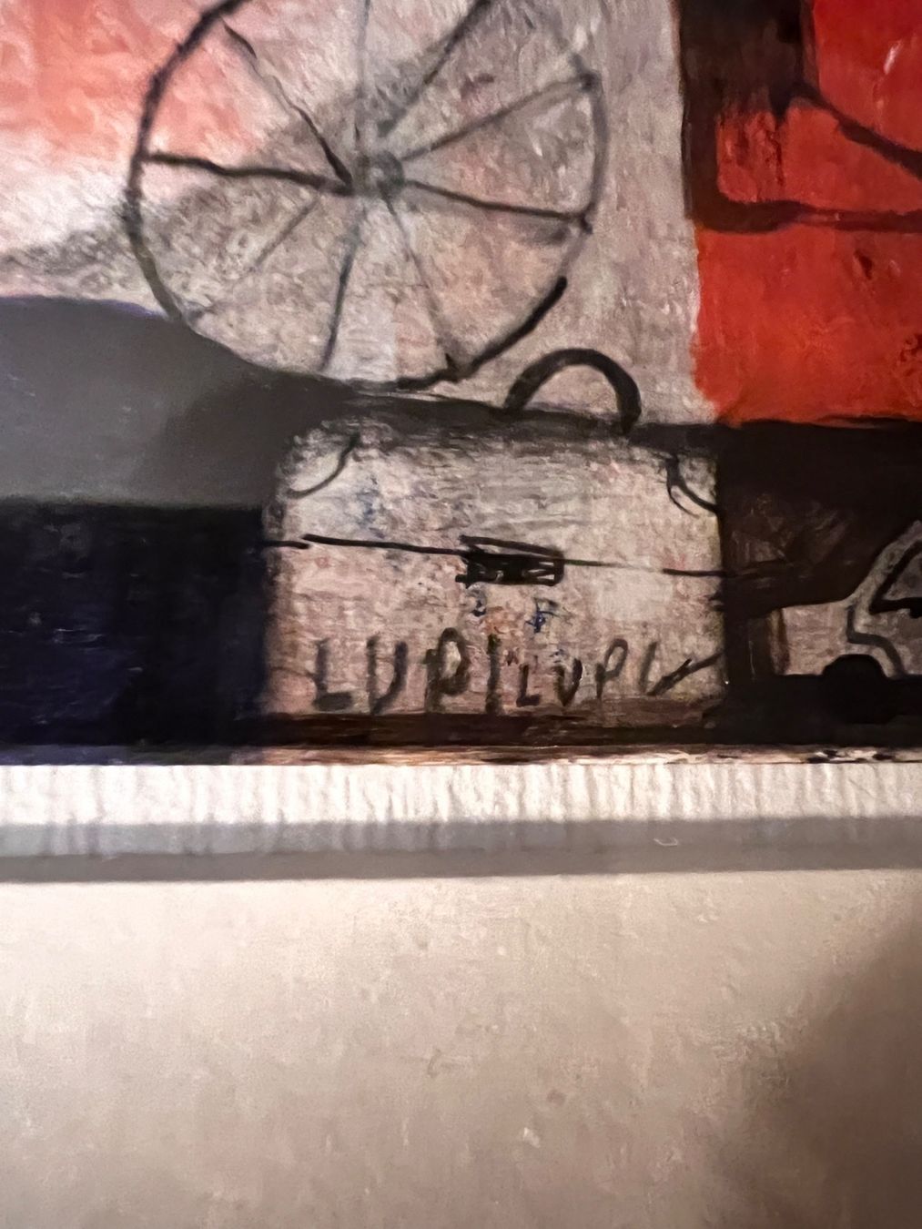Gemälde: Marco LUPI original art & signed & dated – Neu (gemäss Beschreibung) aus Lausanne von NYC67 1
