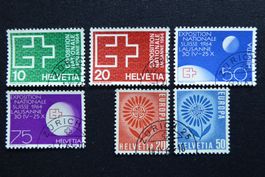 (S436) 1963 + 1964: 402 - 405, 410 + 411 gestempelt