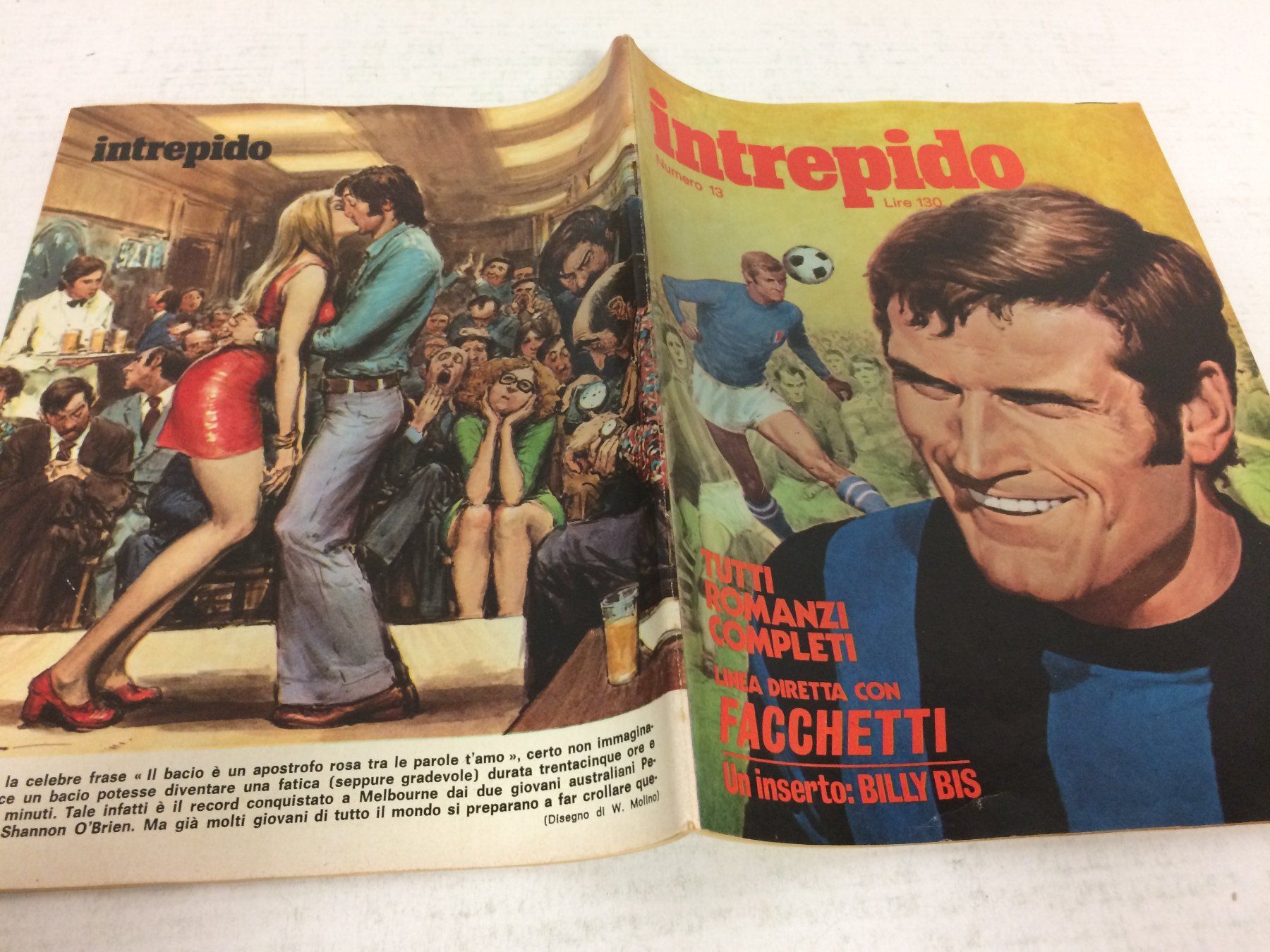 Zeitschriften & Magazine: INTREPIDO # 13 1973 Facchetti Billy Bis Berruti Morandi – Gebraucht aus Vezia von Aquarius_Age 4