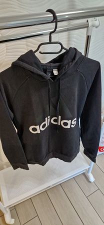 Hoodie Adidas black size S 