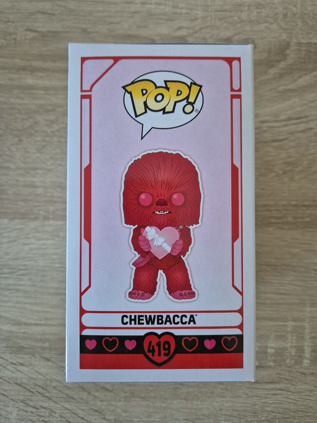 Funko Statuette: Funko Pop Star Wars Chewbacca 419 Saint-Valentin Edition! – Nuovo e nell'imballaggio originale da La Chaux-de-Fonds venduto da joa_5yfy 3