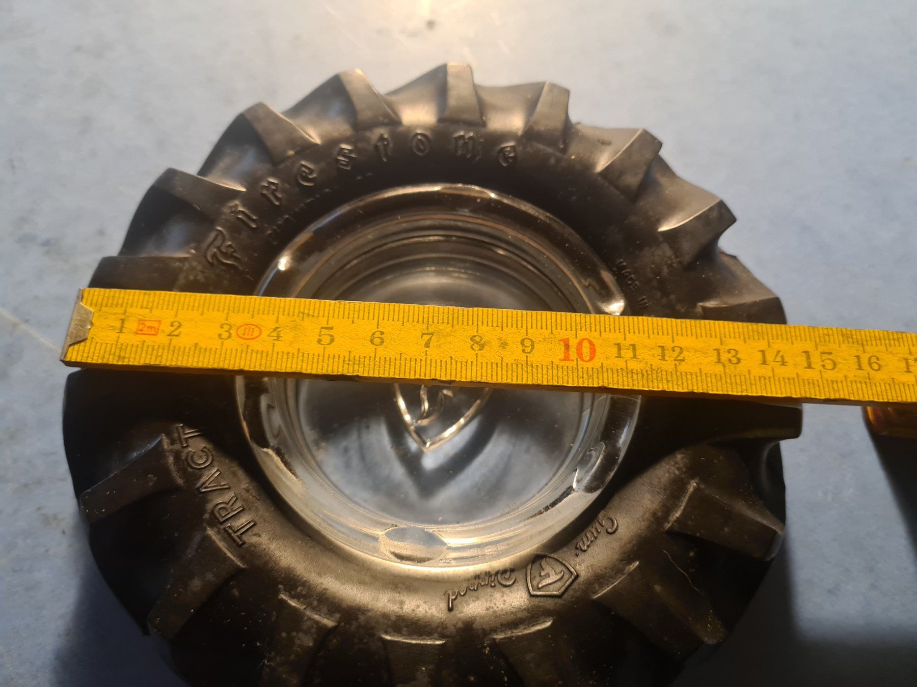 Firestone Aschenbecher: FIRESTONE  TRACTOR  CENDRIER  VINTAGE  COLLECTION – Gebraucht aus Bellevue von BURGOLMANIA 4
