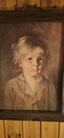 Gemälde weinendes Mädchen