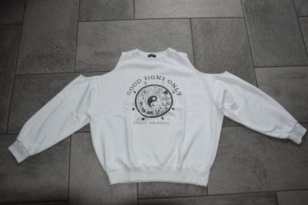 Damen Tally Weijl Pulli gr. L - 'Good signs only' Zodiac
