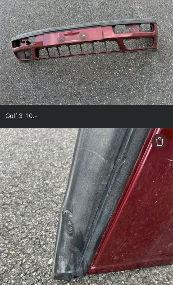Volkswagen Toutes les pièces auto: Lot par- chocs VW golf 3  – D'occasion à Muraz (Collombey) par Wolfdog1978 6