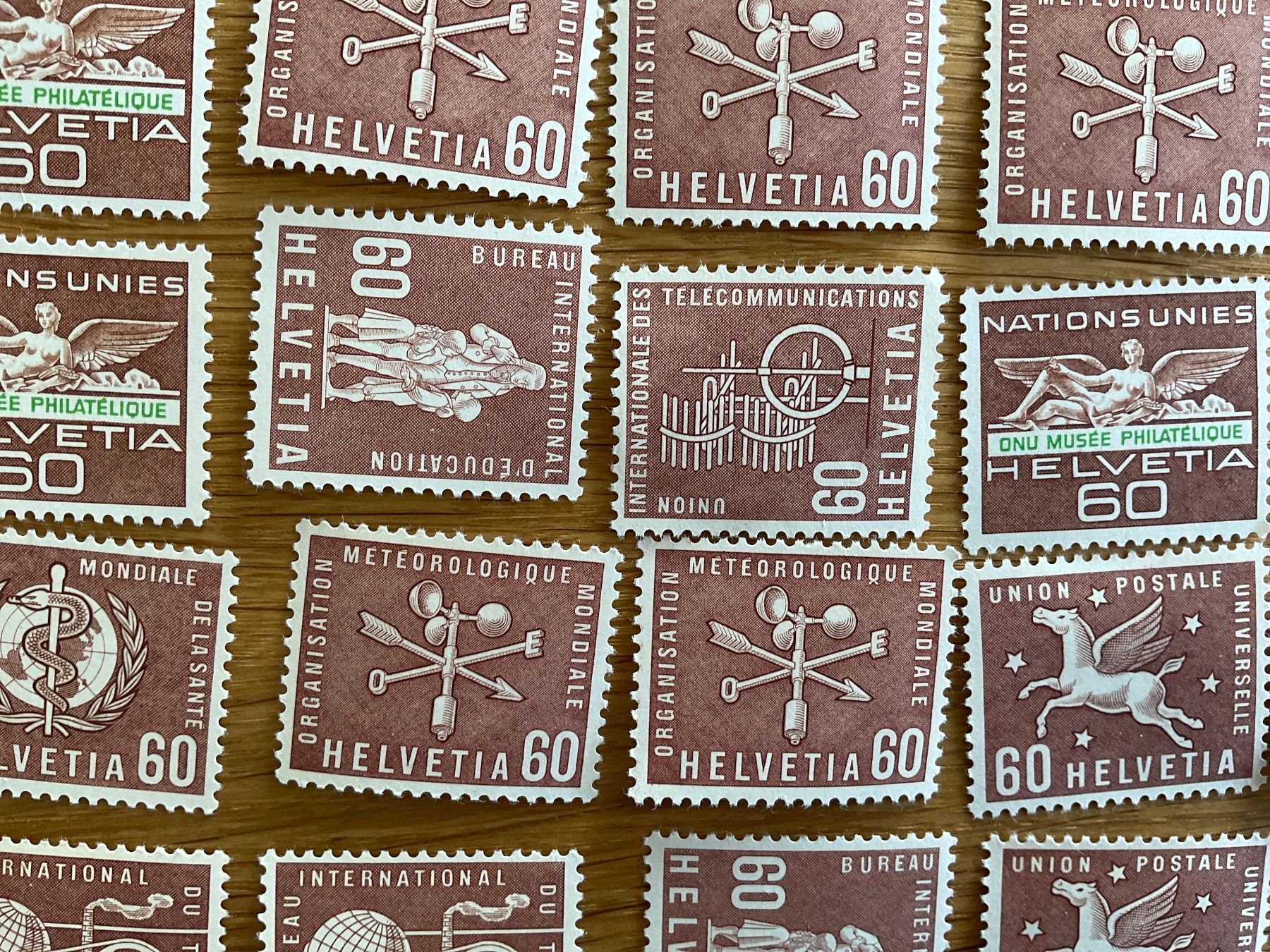 Alle Briefmarken: 60Fr Ämter Frankaturware ungestempelt postfrisch Sammlung – Neu (gemäss Beschreibung) aus Wil SG von Chefsugus 5