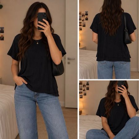 Women's Black T-shirt
