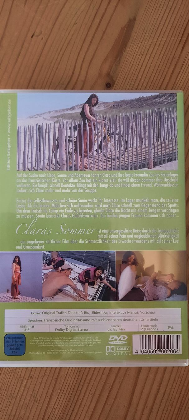 Tutti i DVDs: DVD Claras Sommer guter Zustand – Usato da Konolfingen venduto da the_5fqm 1