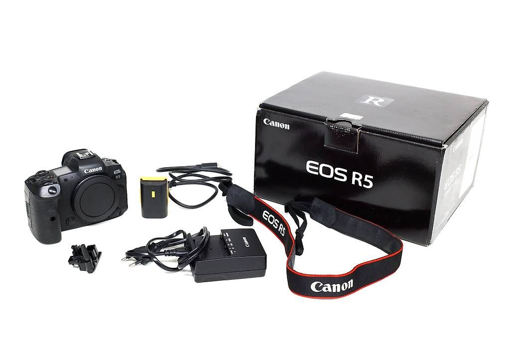Fotocamera: Boîtier Canon R5 complet – Usato da Châtillon venduto da naturephoto 3